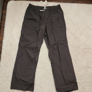 Aerie Dark Gray Cargo Pants